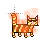 Fat Cat I'm on fire cursor