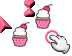 Pink Neon Glass Cursors preview
