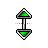 Vertical resize cursor