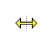 Horizontal resize cursor