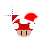 Christmas Super Mushroom cursor