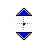 Vertical resize cursor