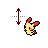 Vertical resize cursor