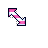 Candy Cane - Diagonal Resize 1 cursor
