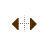 Horizontal resize cursor