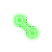 NeonResizeDiagonal01-06Green cursor