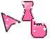 Pink car Cursors preview