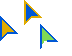 SAP_gold & gazette_blue Cursors preview