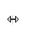 Horizontal resize cursor