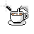 Latte Writing cursor