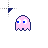 pac-man ghost pink left cursor