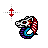 Vertical resize cursor