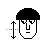 Vertical resize cursor