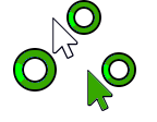 neon Multi color Cursors cursor preview