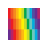 Rainbow Color Slide cursor