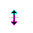 Vertical resize cursor