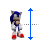 Vertical resize cursor