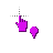 Purple Location cursor