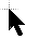 black'n'white gradient morph cursor