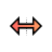 Horizontal resize cursor