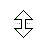 Vertical resize cursor