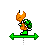 Horizontal resize cursor