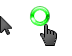 Material Design Dark Mini Cursors cursor preview