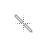 Transparent grey resize left cursor