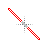 Diagnal Lightsaber Cursor 1 cursor