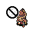 No cursor