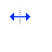 Horizontal resize cursor