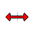 Horizontal resize cursor