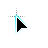 blue shadow cursor