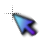 Diagonal  Baby blue and purple cursor cursor