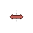 Horizontal resize cursor