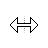 Horizontal resize cursor