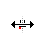 Horizontal resize cursor