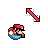 Mario Diagonal Resize 1 cursor