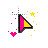 Preppy Cursors. Set! Cursors preview