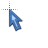 point-blue cursor