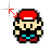 Red - Diagonal Resize 1 cursor
