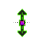 Vertical resize cursor