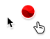 VS 1.0 Normal Red Cursors cursor preview