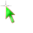 Gold and green cursor