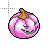 pink jack-o-lantern cursor