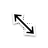 Diagonal 1 cursor