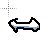 Horizontal resize cursor
