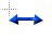 Horizontal resize cursor