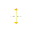 Vertical resize cursor