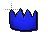 Blue Party Hat cursor